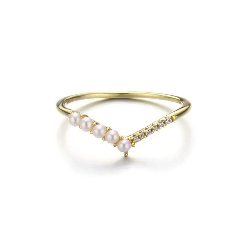 Elegant Princess Amethyst & Arch Band Ring Set Amethyst & White Topaz & Cubic Zirconia