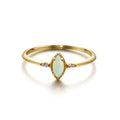 Opallos Marquise Opal Ring Australian Opal