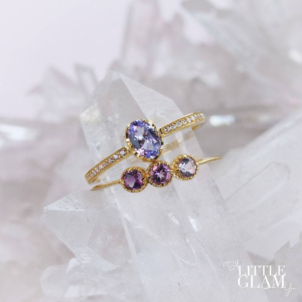 Noble Elegance Amethyst Ring Amethyst