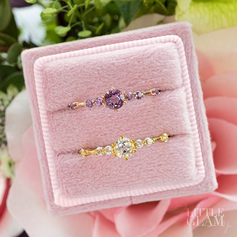 Stargaze Amethyst Ring Amethyst