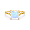 Royal Glam Moonstone Ring Moonstone