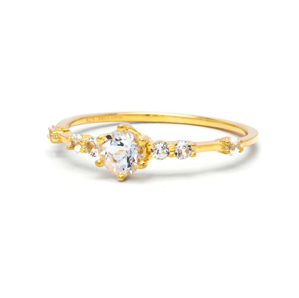 Stargaze White Topaz Ring White Topaz